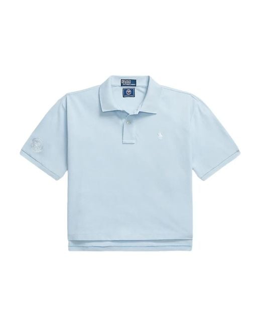 Polo Ralph Lauren Blue X Wimbledon Polo Pony Polo Shirt
