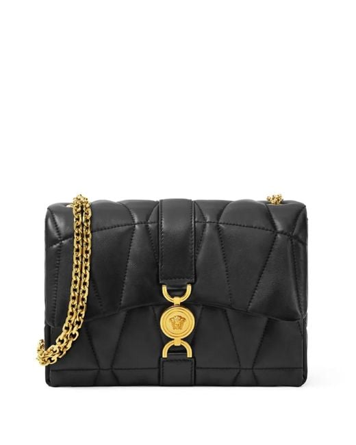 Versace Black Hobo Bags