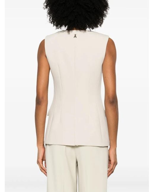 Patrizia Pepe White Light Vest