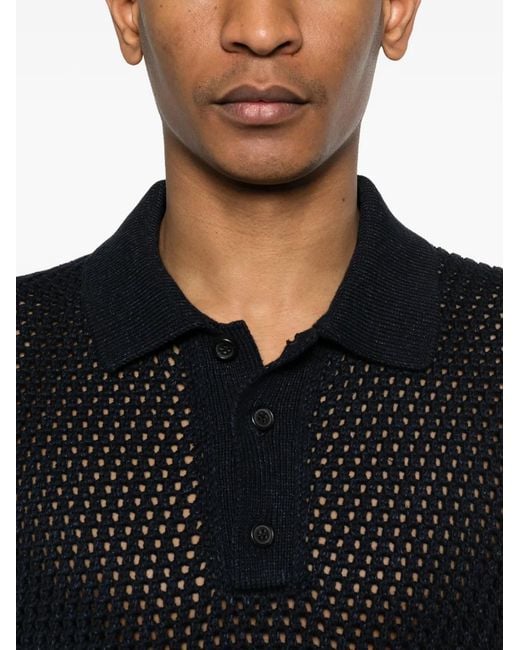 Prada Black Classic Mini Polo For for men
