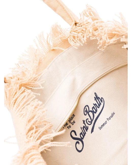 Mc2 Saint Barth Natural Vanity Cotton Beach Bag