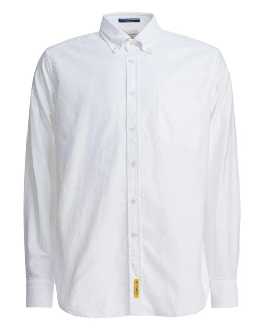 B.D. Baggies White Long-Sleeve Shirt for men