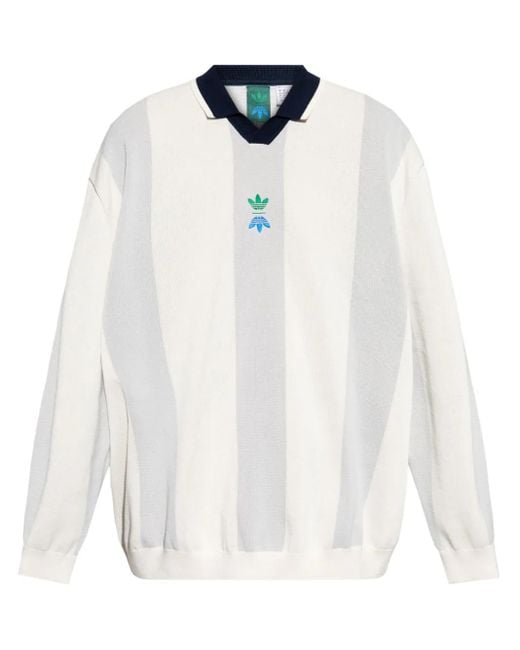 Adidas White X Rolling Links Polo Shirt for men