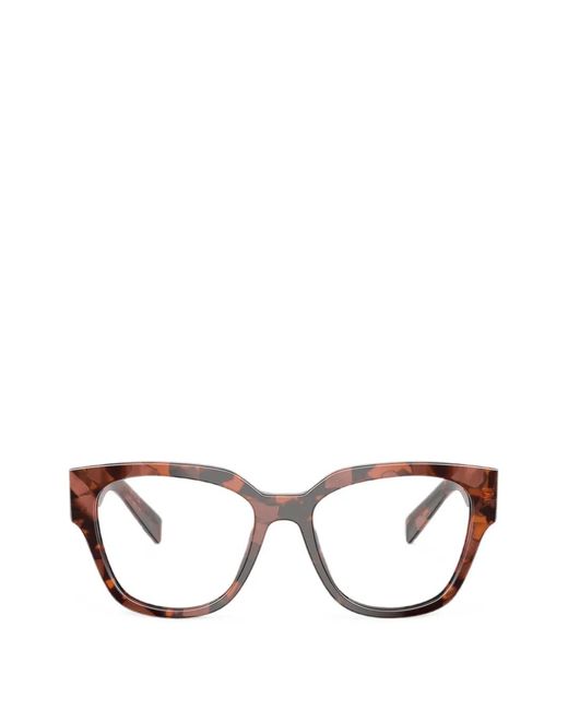 Prada Brown Cat-Eye-Brille