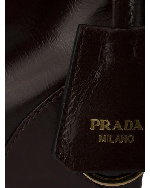 Prada Black Bonnie Leather Handbag