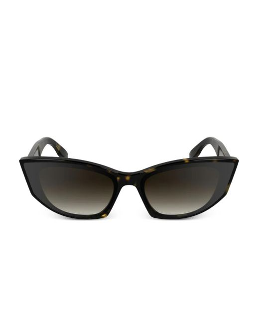 Karl Lagerfeld Black Cat-Eye Sunglasses