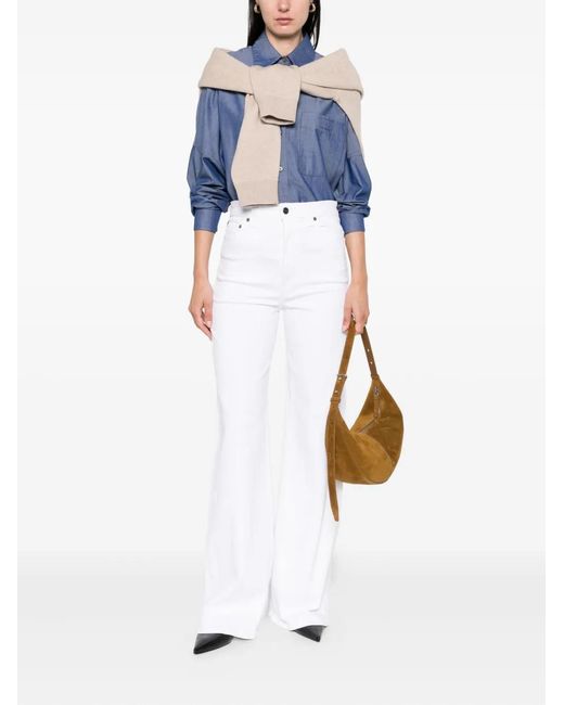 N°21 Blue Patch-Pocket Shirt
