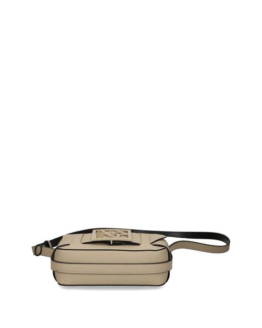ARMANI EXCHANGE Metallic Logo-Detail Cross-Body Bag