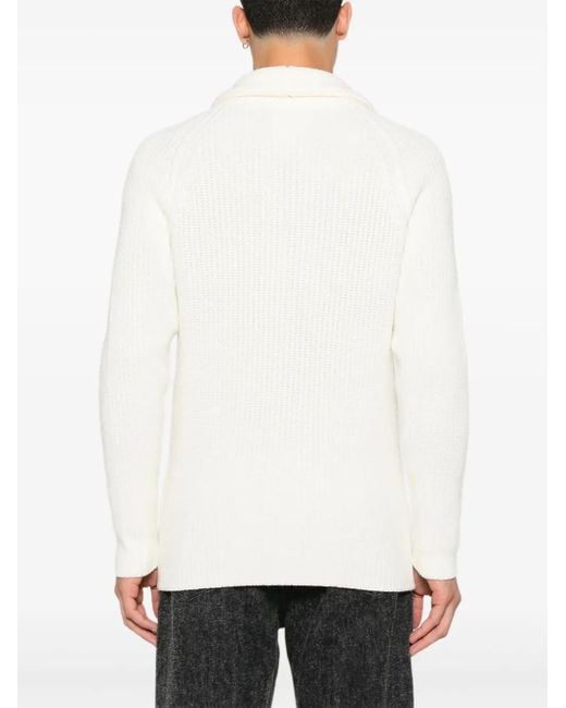 Tagliatore White Sweaters for men