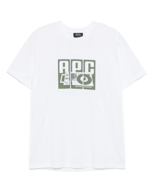 A.P.C. Platine Tシャツ White
