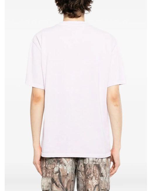 Melt White Skull Bones Printed T-Shirt for men