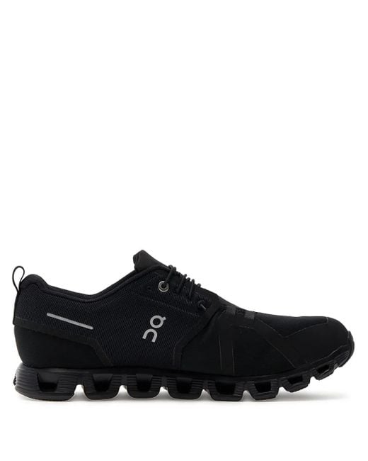 On Shoes Black Cloud 5 Waterproof Sneakers