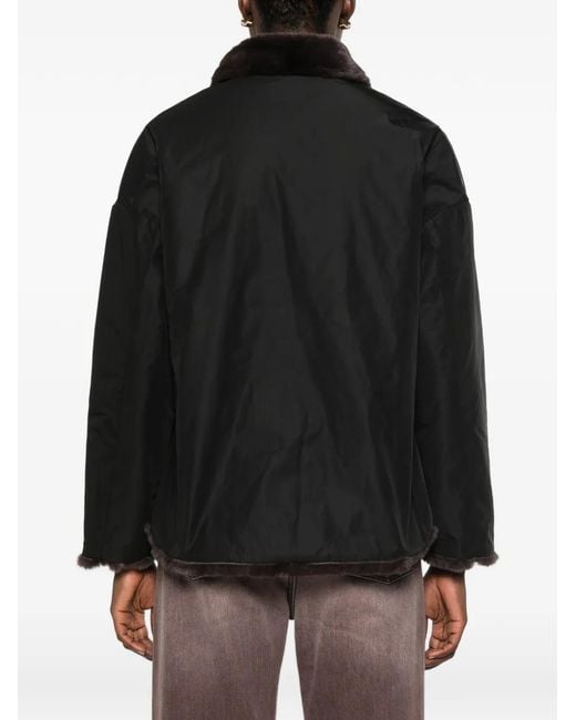 Button-Up Jacket ROSSO35 en coloris Black