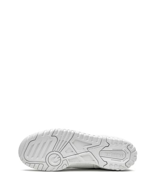 New Balance White 550 "Triple" Sneakers