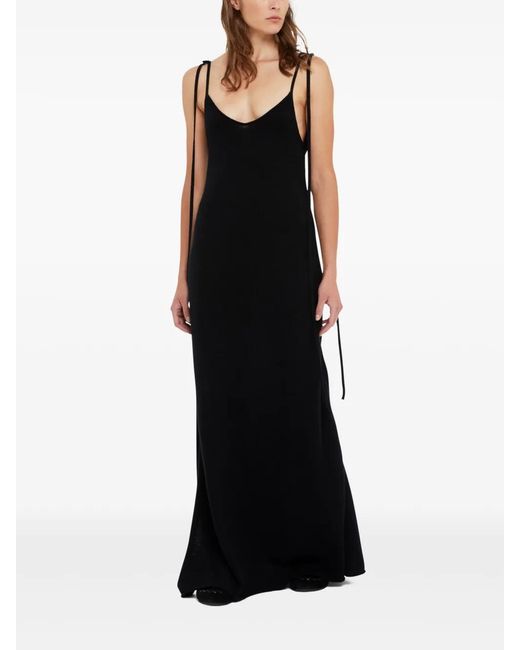 Alanui Black Finest Maxi Dress