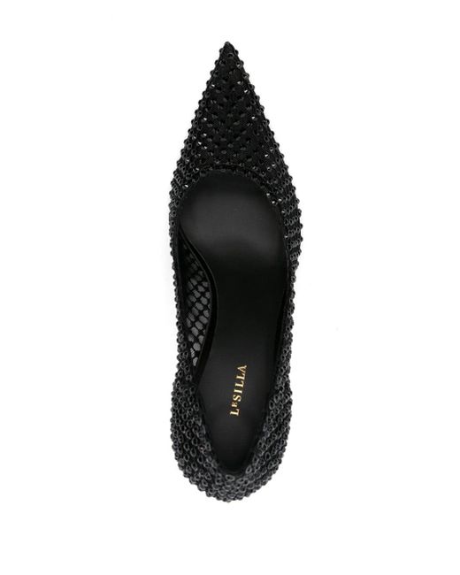 Zapatos Gilda con tacón de 80 mm Le Silla de color Black