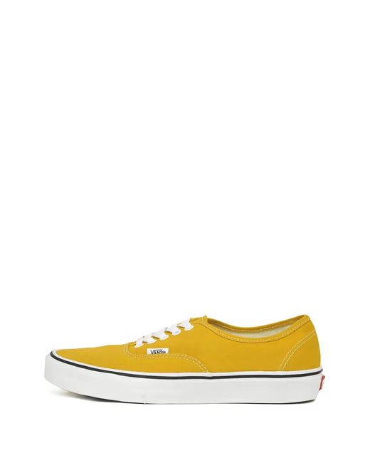 Vans Authentic Sneakers in Yellow für Herren