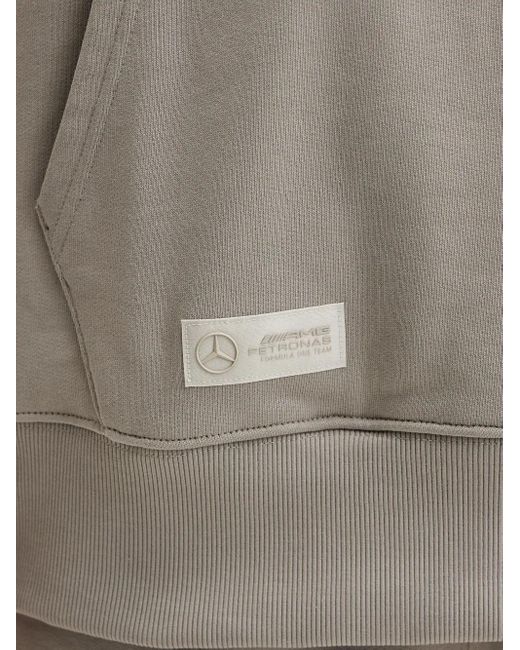 メンズ Adidas ロゴ パーカー Gray