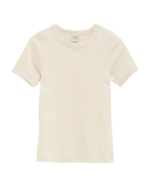 Flore Flore リブニット Tシャツ White