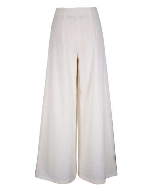Twp White Pleated Trousers