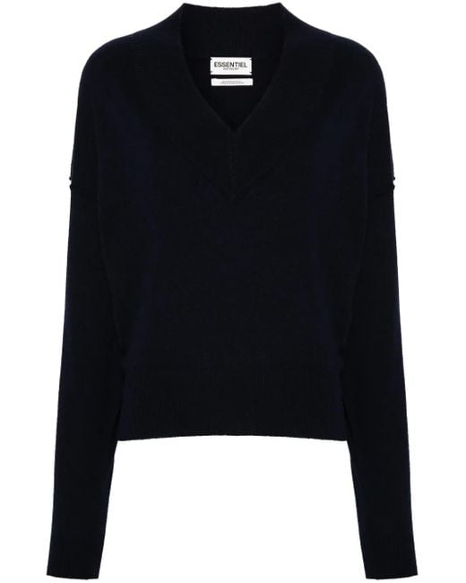 Essentiel Antwerp Blue Gecko Jumper