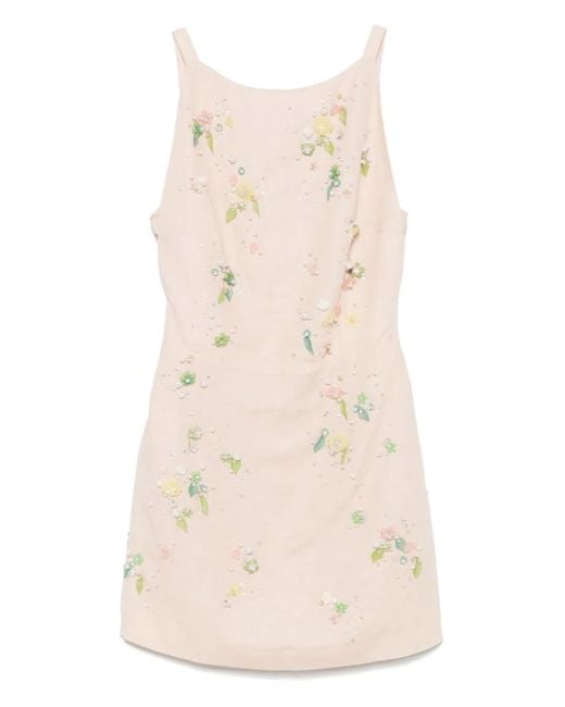 BERNADETTE Kimberly Mini-Jurk in het Natural