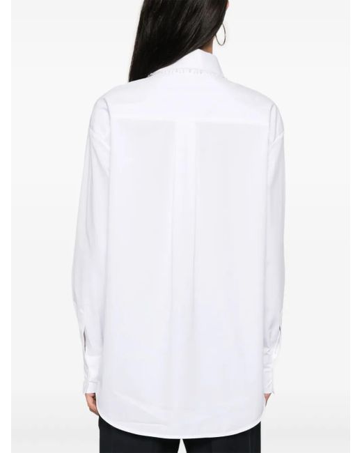 Fabiana Filippi White Poplin Shirt