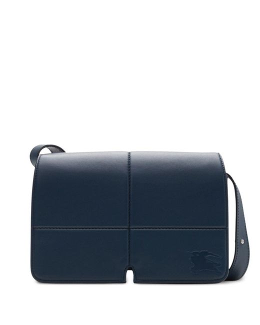 Burberry Blue Snip Leather Shoulder Bag