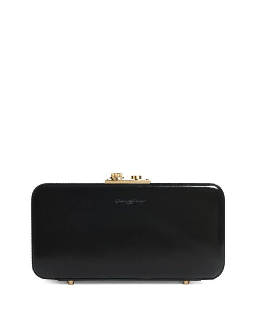 Gianvito Rossi Vali クラッチバッグ Black