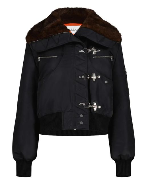 Vaillant Studio Black Carabiner Bomber Jacket