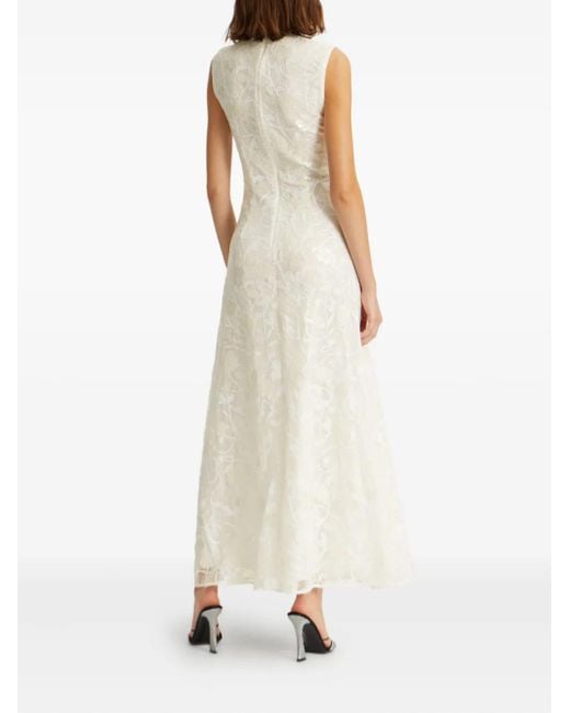 ROTATE BIRGER CHRISTENSEN Women's White Lace Sequin Maxi Dress -  www.desnorhaar.be