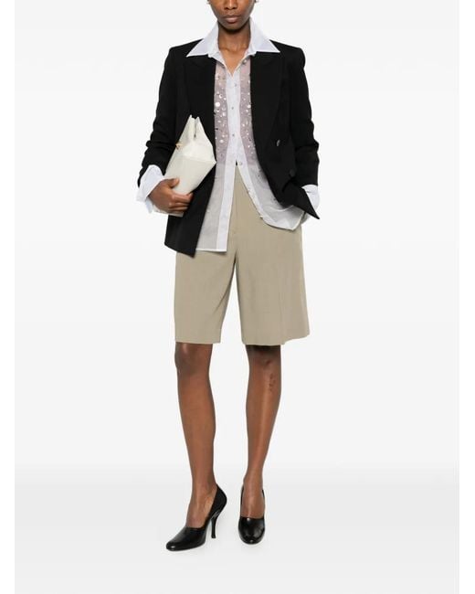 Joseph Black Double-Breasted Blazer