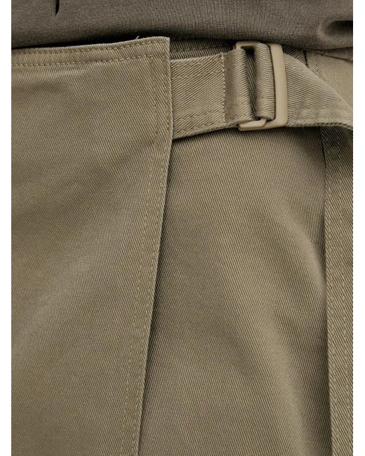 Marc O' Polo Green Wrap-Effect Buckle Mini Skirt