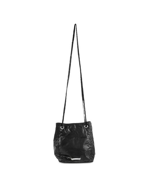 Chrome Hearts Black Dirty Knees Dagger Shoulder Bag
