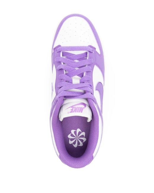 Nike Purple Dunk Low Next Nature Sneakers