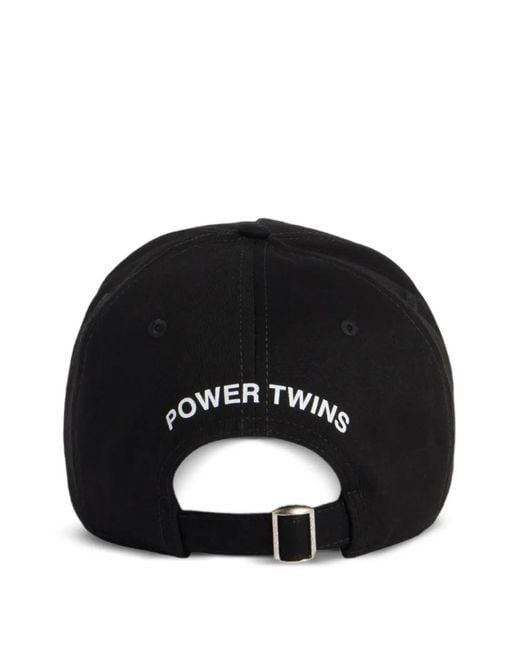 DSquared² Black Rebels Baseball Cap for men