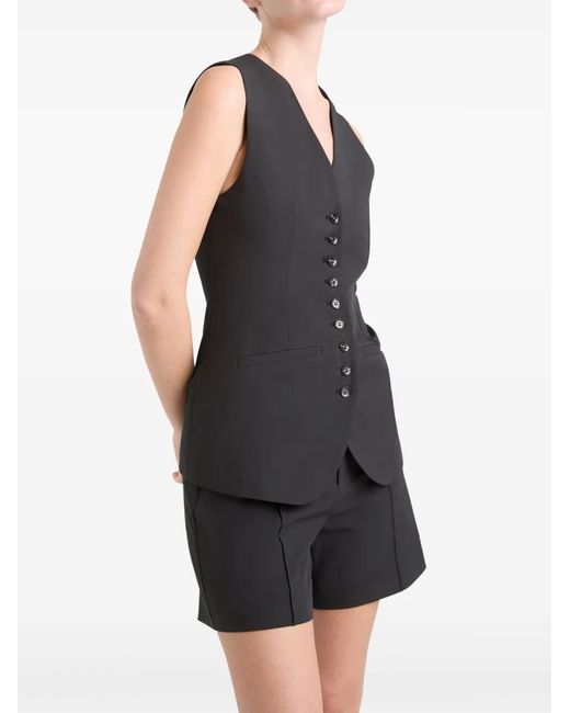Cinq À Sept Black Kallen Vest