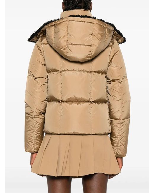 Moncler Natural Castelnou Short Down Jacket