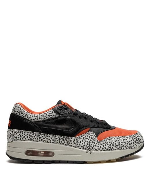 Nike Black Air Max 1 Supreme Qk "Safari Pack" Sneakers