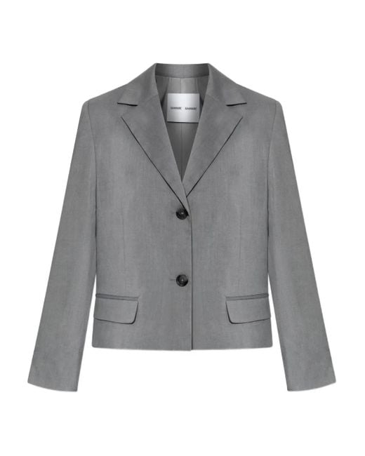 Samsøe & Samsøe Sarila Blazer in het Gray