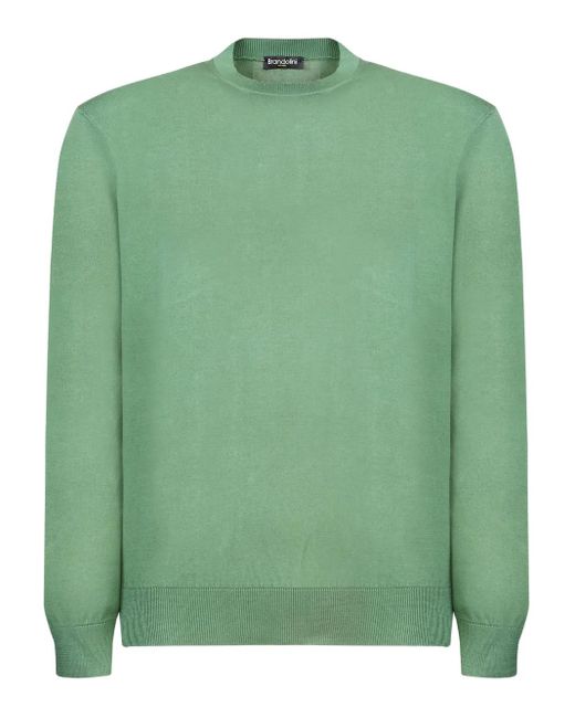 FILIPPO DE LAURENTIIS Sweater Met Ronde Hals in het Green voor heren