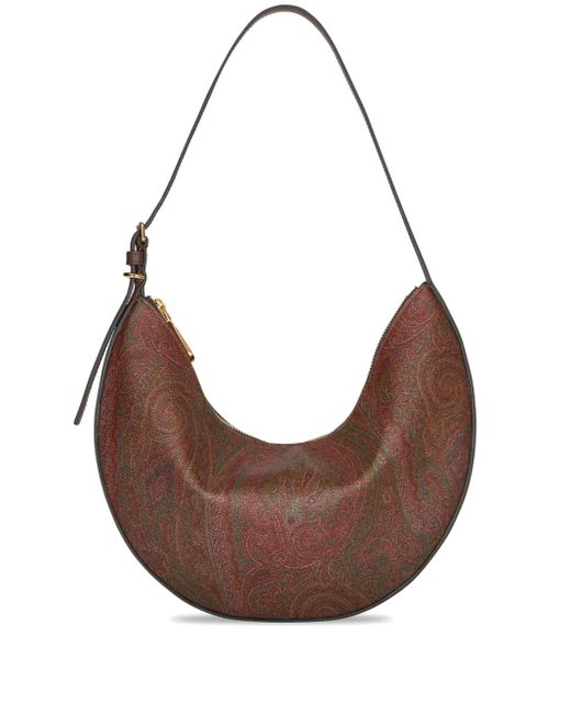Etro Brown Essential Medium Shoulder Bag