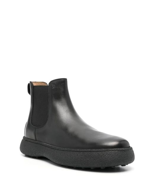 Tod's Black Boots for men