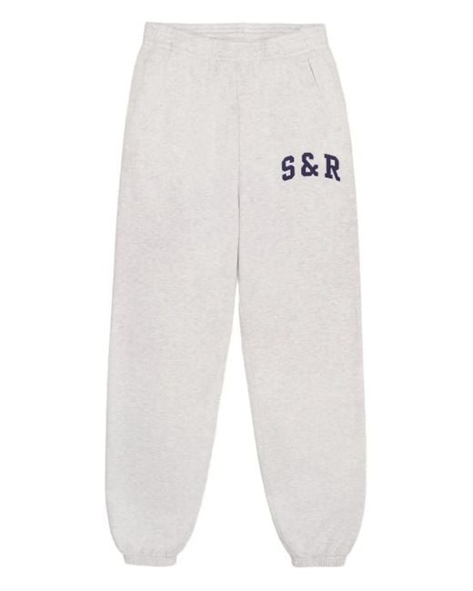 Sporty & Rich White Ivy Sweatpant