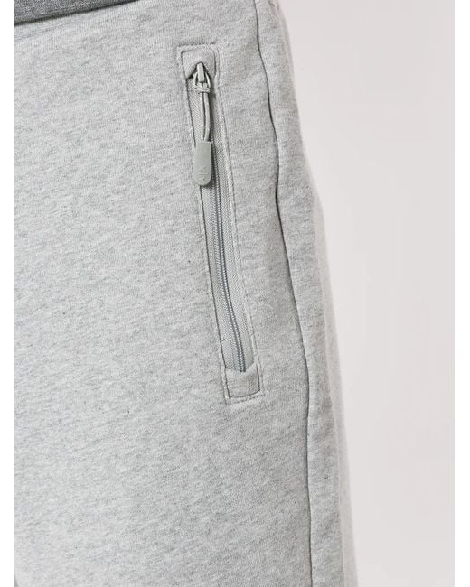 ARMANI EXCHANGE Gray Drawstring Track Shorts for men