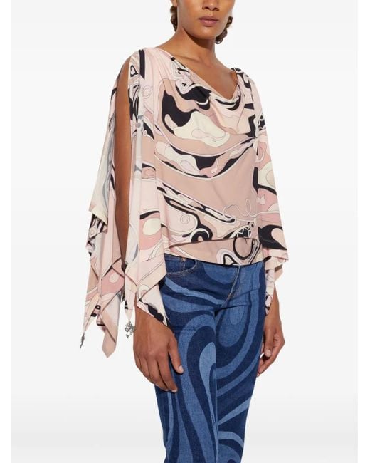 Emilio Pucci Natural Orchidee Top