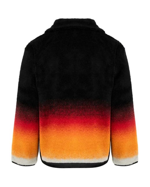 Casablanca Orange Gradient-Effect Zip Sweatshirt for men