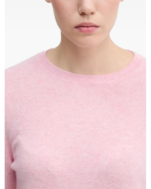 Benetton Pink Round Neck Sweater