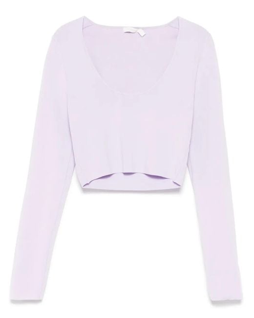 Zimmermann アニマルフリー ニットトップ Purple
