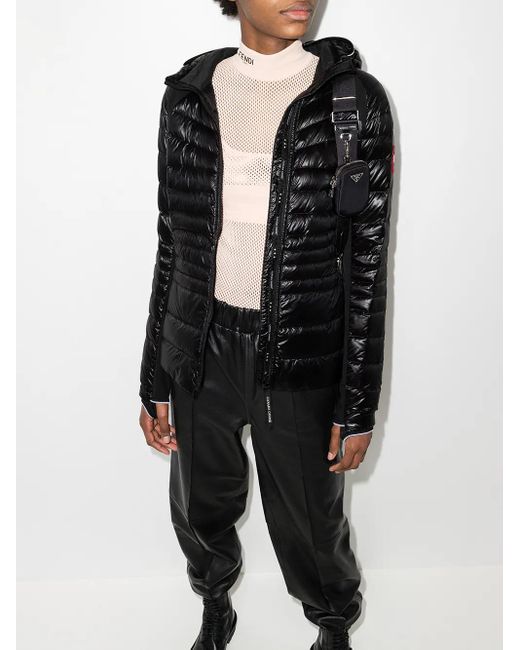 Canada Goose Black Hybridge Lite Quilted Shell Jacket